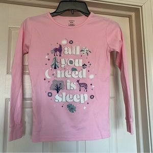 Carter’s size 12 new without tags pajama top